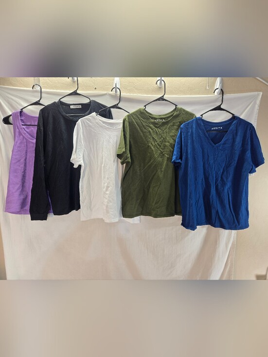 American Giant Tops - Lot of 5 American Giant Women's Size XL Short Sleeve T-shirts NWOT